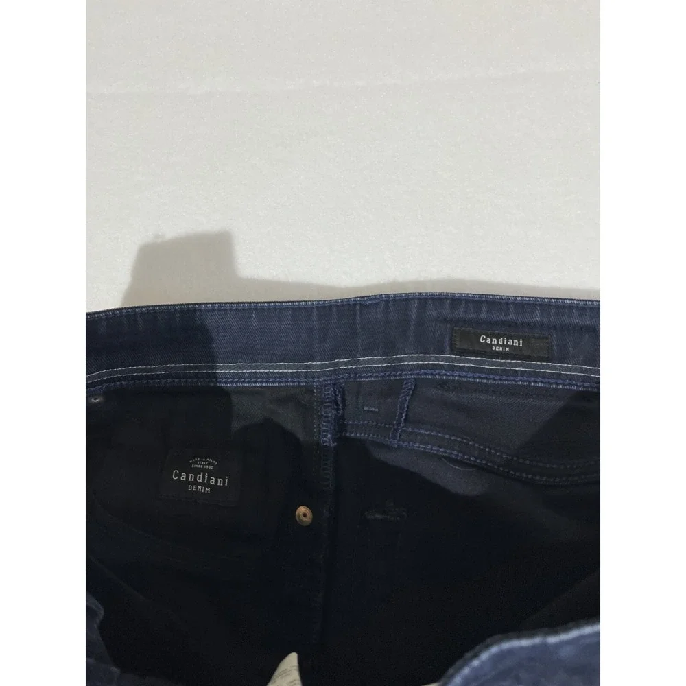 Hugo Boss Jeans Men's 30 x 32 Blue Candiani Denim Stretch Zip Fly‎ Made in Italy